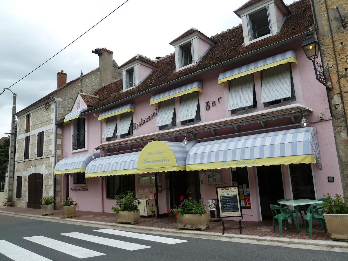 ホテル Auberge Les Tilleuls Vincelottes エクステリア 写真